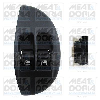 Switch, window regulator